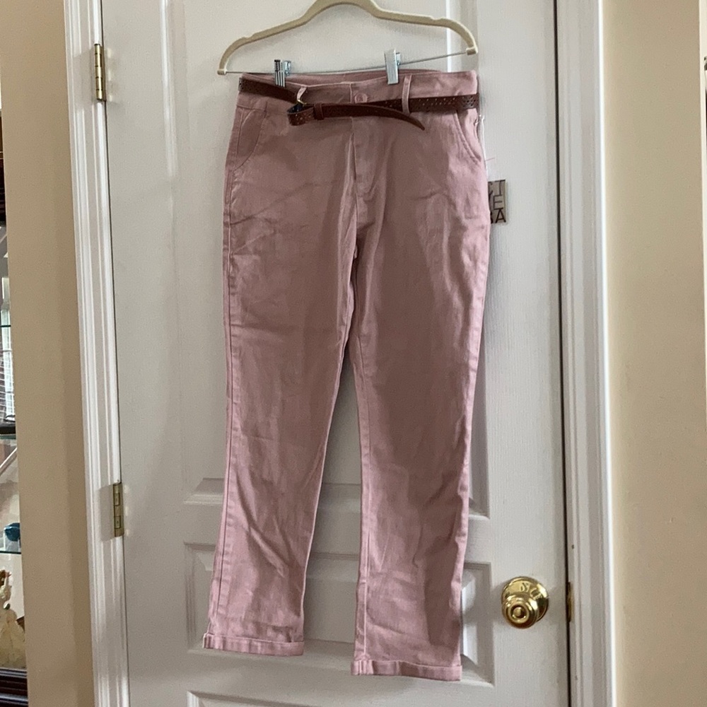 NWT medium dusty rose ankle pants